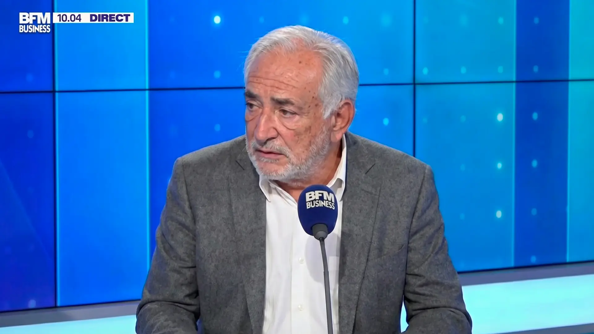 BFM Business - DSK quitte le plateau